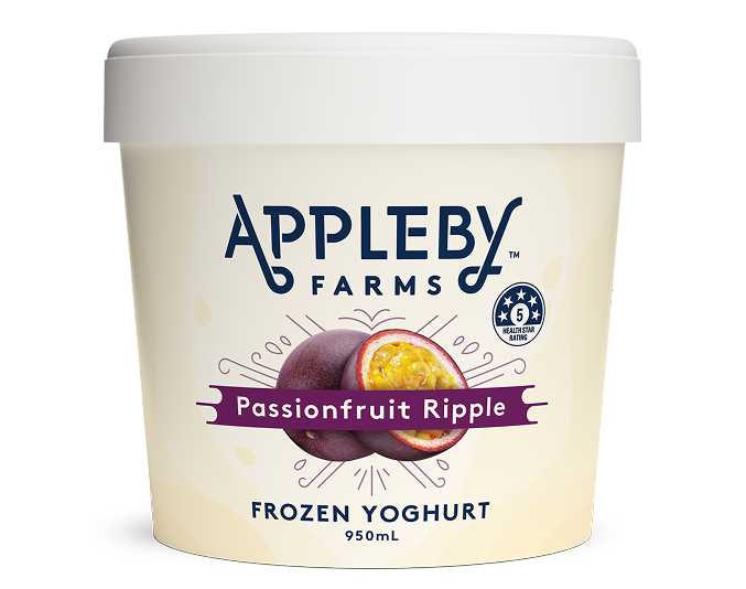 Frozen Yogurt Tub - Passionfruit